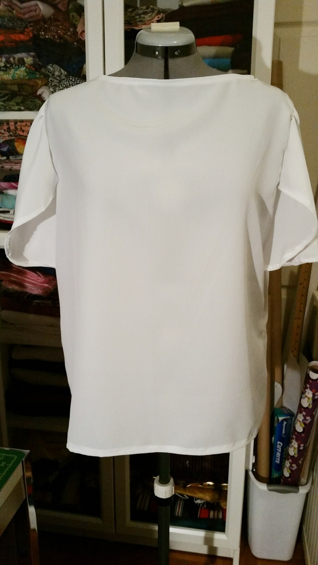 Shift Blouse with Flutter sleeve